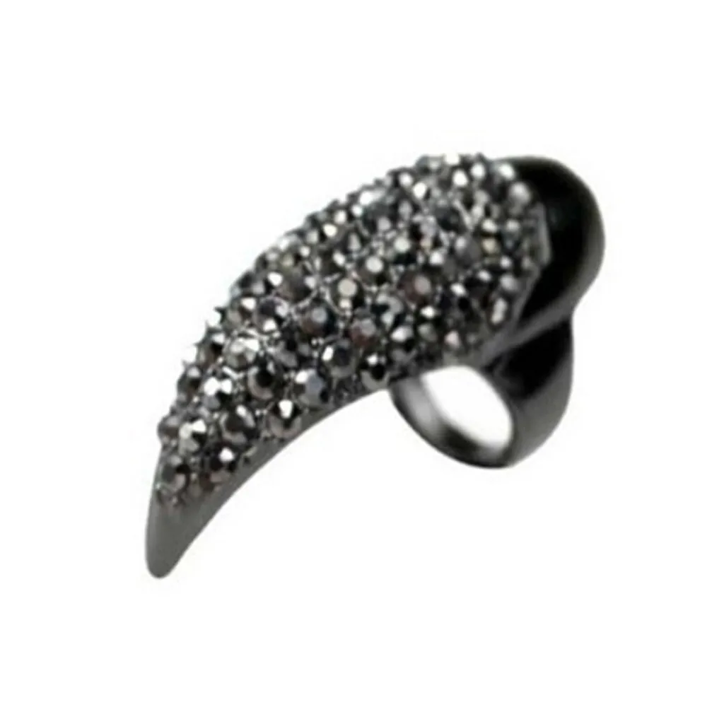 Обувь в стиле панк кольцо на палец Готическая драгоценность накладные ногти