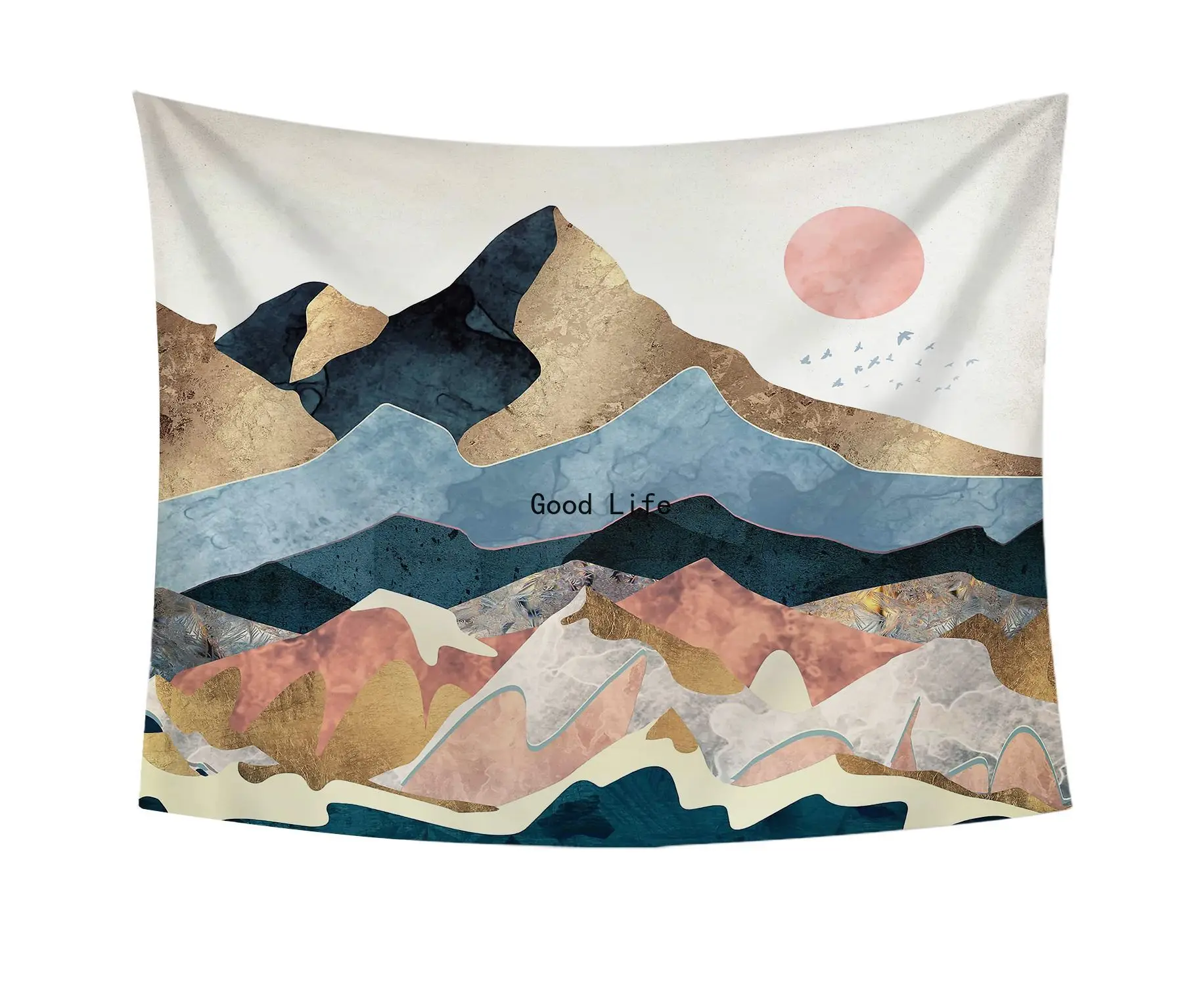 

Nordic Ins Cloth Background Wall Decoration Cloth Tapestry Home Decoration Murals Tapestries Beach Towels Home Decor