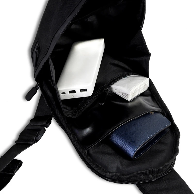 

Multifunction Hard Shell Unisex Riding Chest Pack Waterproof Cycling Bike Sling Backpack Zip Shoulder Bag Outdoor Sports