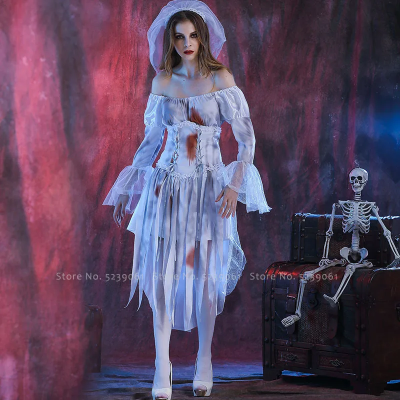 Женские вечерние платья на Хэллоуин в готическом стиле сексуальное платье с