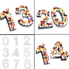 Домашний питомец 0-8 цифр, форма для торта, инструменты для украшения тортов, форма для выпечки на день рождения, 6810 дюймов