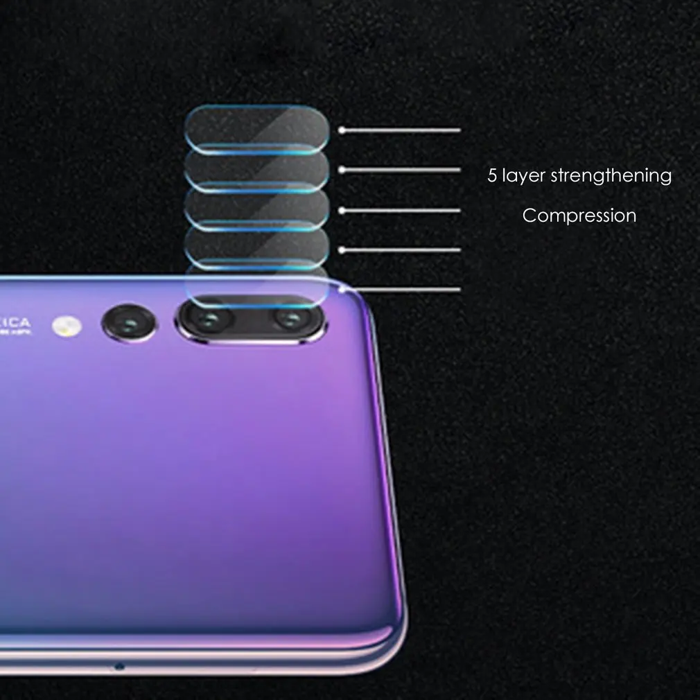 Смарт-телефон задняя камера Объектив Закаленное стекло крышка пленка для Huawei P20