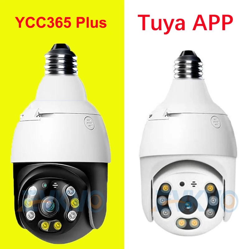 3MP Tuya Wifi Camera Mini Plus E27 Bulb Socket Latest Model 1080P Full HD Security Serveillence for Smart Home Monitor Video Cam |