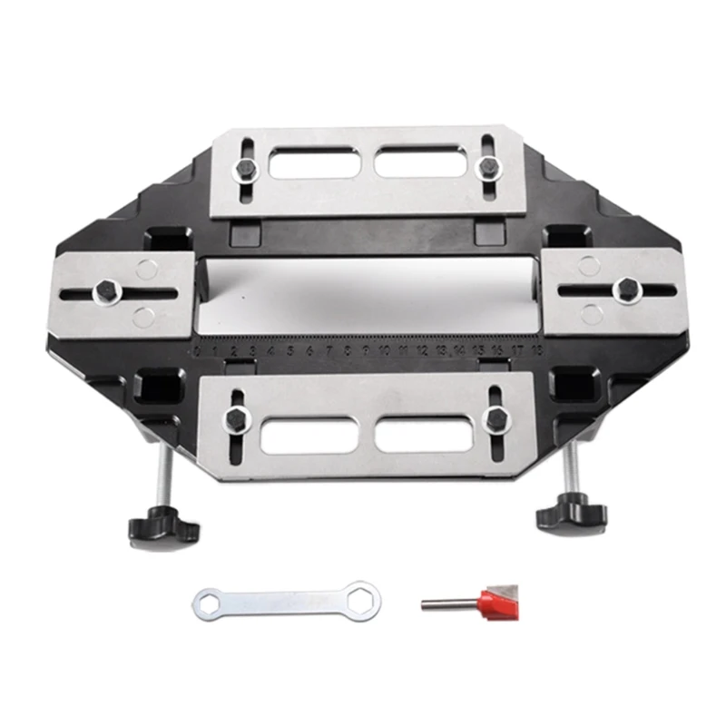 

Hinge Positioning Slotting Machine Installation Wooden Door Hinge Hole Opener Hinge Lock Guide Plate Hole Opener