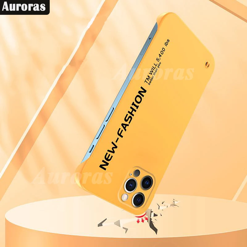 Чехол Auroras для Redmi Note 10 4G 10S безрамочный противоударный чехол с текстом и жесткой