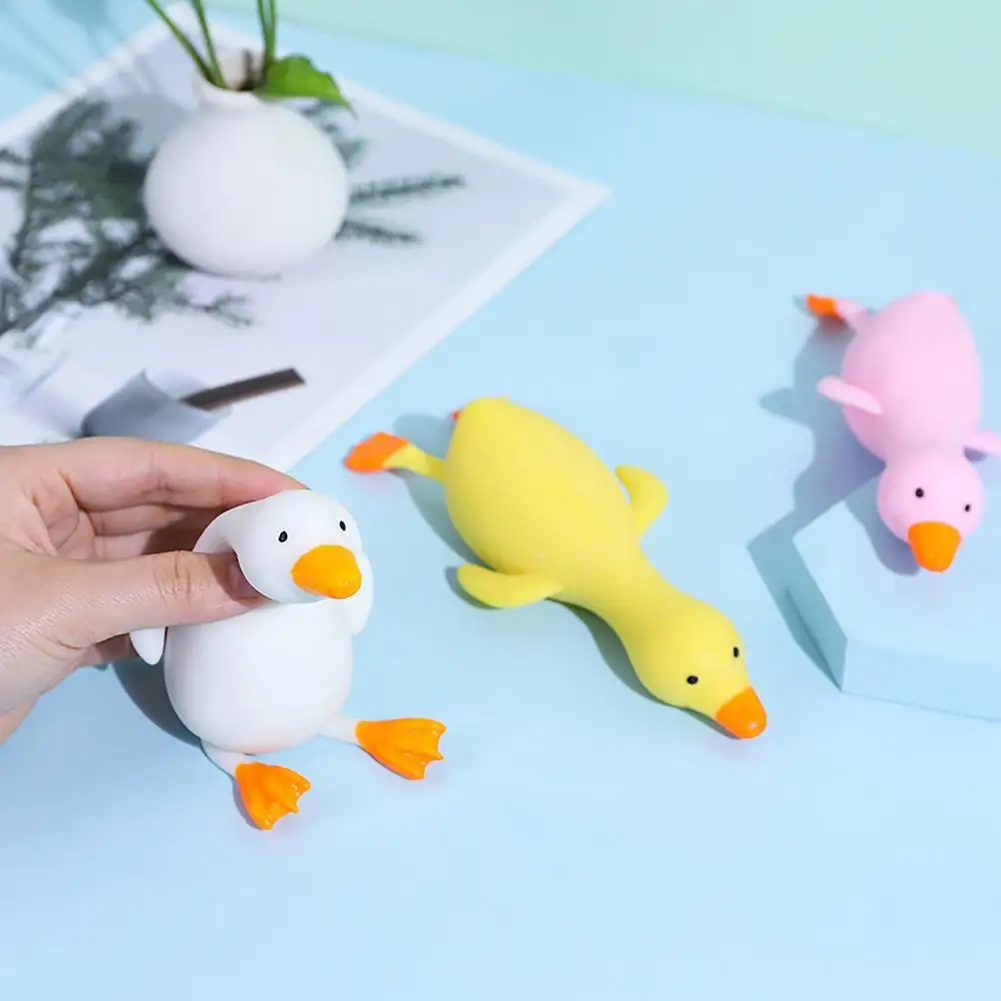 

80% Hot Sale Sand Filled Duck Shape Kneading Squeeze Decompression Toys Animal Ornaments for Gifts