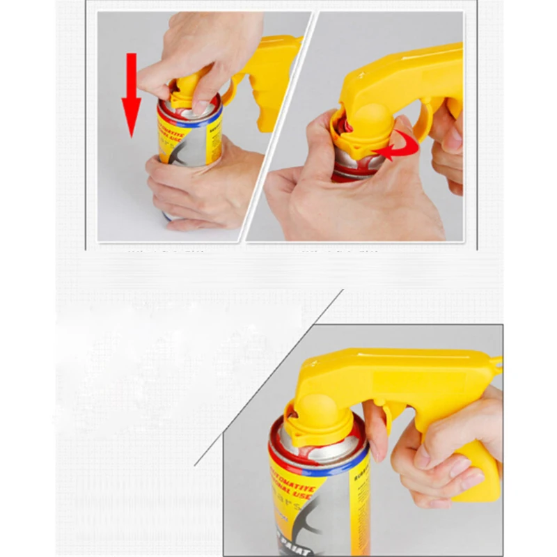 Car Styling Labor-saving Portable Plastic Dip Handle Spray Gun Rim Membrane Tools For Art Model |