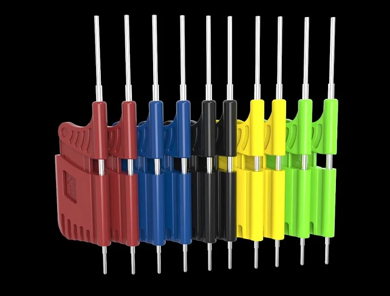 10Pcs SDK08 Test Clip SMD Grippers Clips Ultra Small Foot Micro Chip Online Burning | Компьютеры и офис