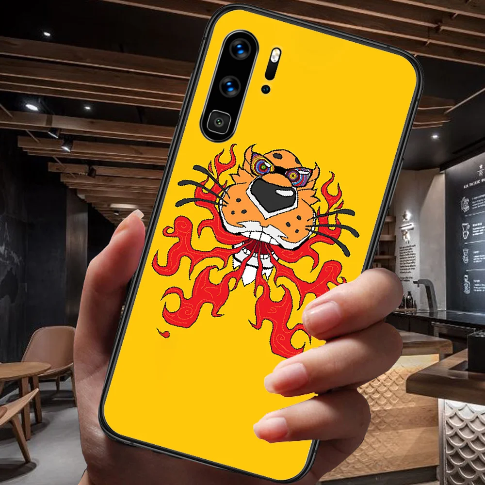 

Cheetos Phone Case For Huawei P Mate Smart 10 20 30 40 Lite Z 2019 Pro black Etui Pretty Shell Soft Bumper Luxury Cover Trend