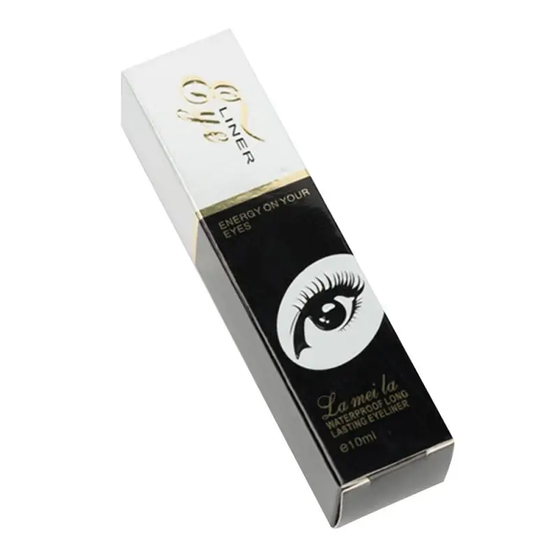 Водостойкая Подводка для глаз 1 шт. 10 мл твердая насадка быстросохнущая