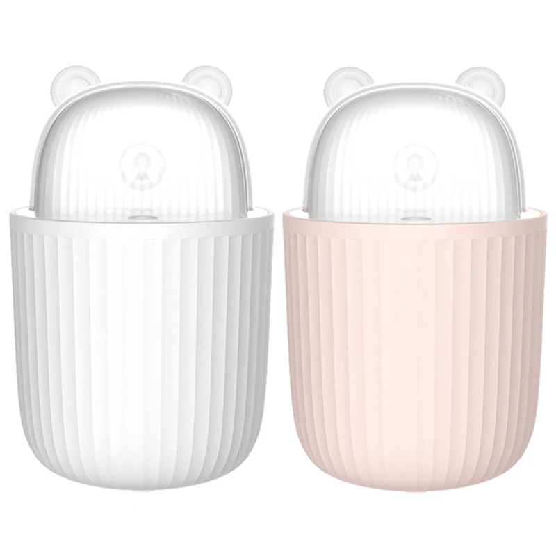 

300ml Cute Pet Humidifier with Colorful Atmosphere Lights Cool Mist Humidifier for Office Home Bedroom Baby Room