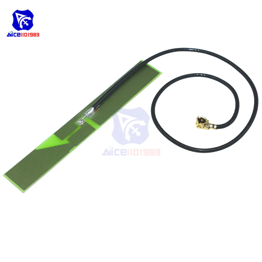 Diymore WIFI 2 4G 3dbi PCB антенна IPX IPEX WLAN ноутбук Bluetooth Zigbee беспроводной модуль 802 11 b/g/n