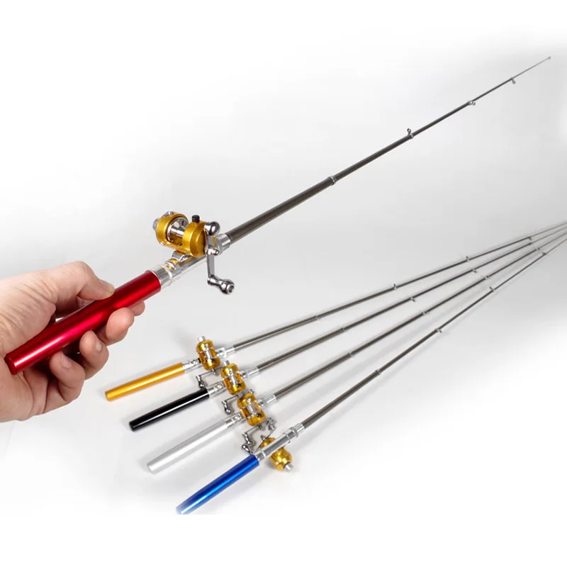 Новинка миниатюрная рыболовная удочка для кемпинга путешествий катушка