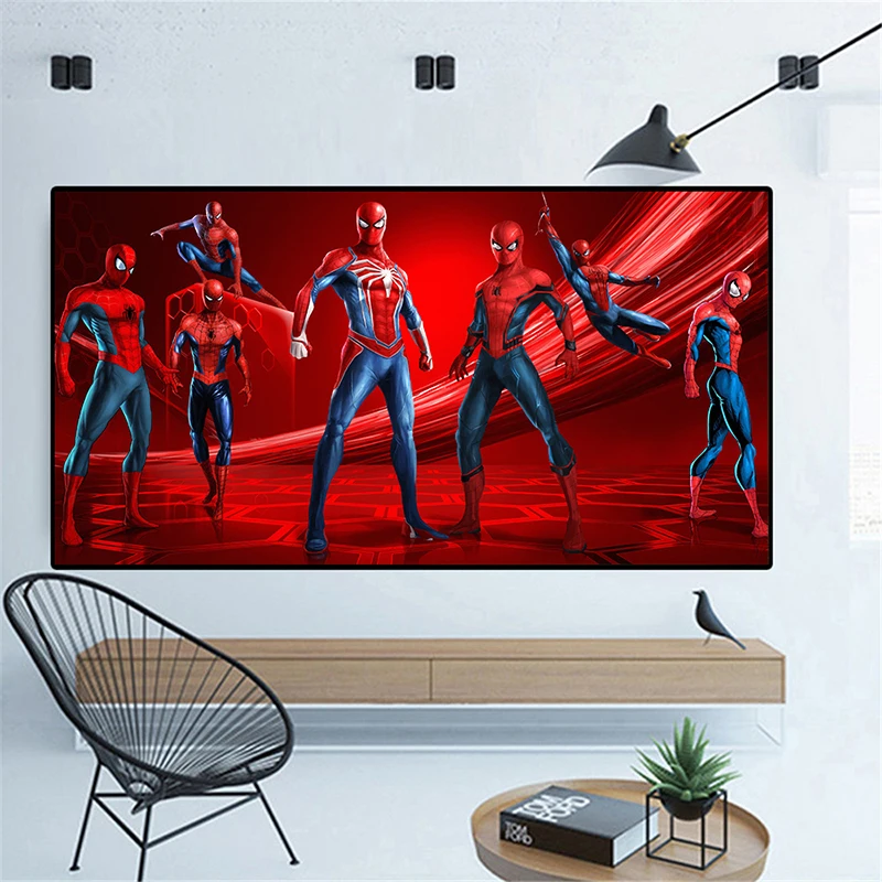 Постеры и печатные картины Marvel Мстители супергерои Человек-паук фильм рисунок на