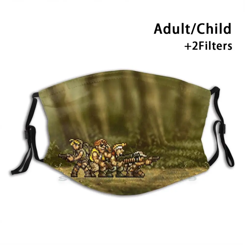 

Против диверсионная Игра Обои для рабочего стола для взрослых и детей моющиеся смешное лицо маска с фильтром против коммандос металла клей...