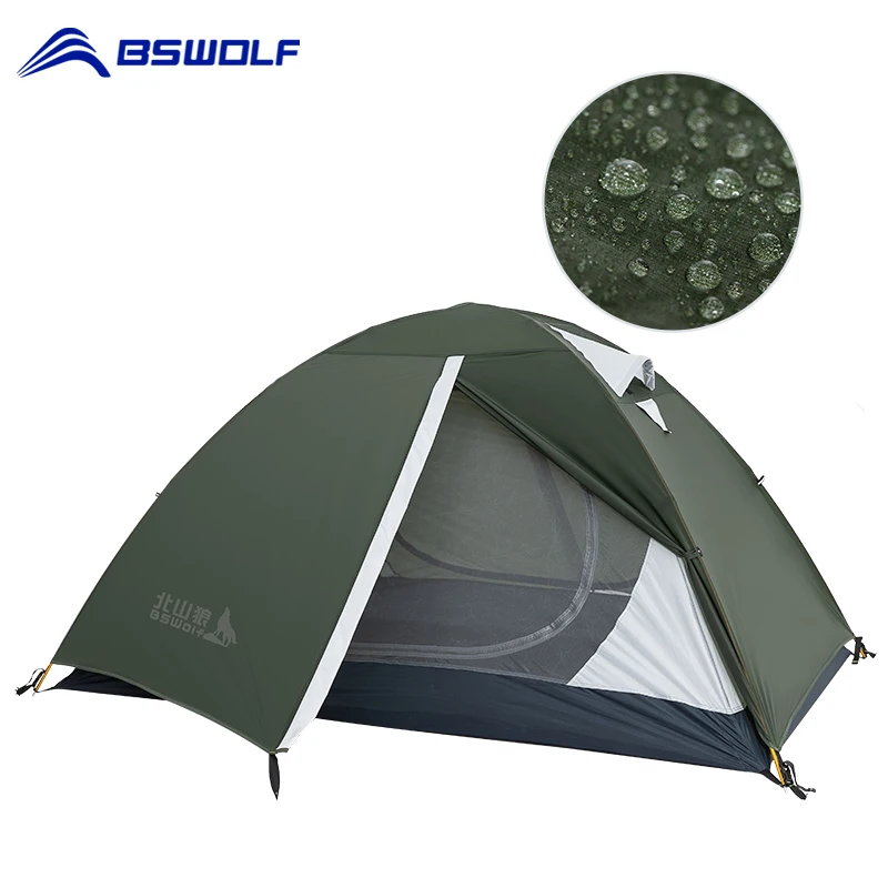Палатка кемпинговая на 3 сезона с силиконовым покрытием |