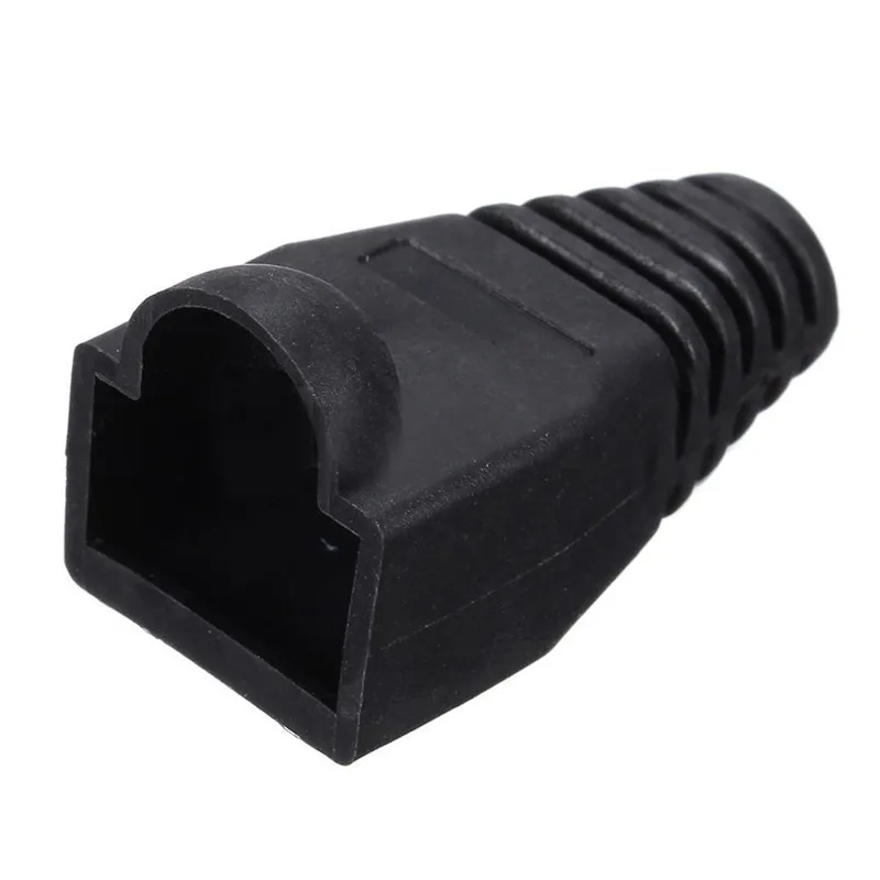 

50x Plastic Boot Cap Plug Head for RJ45 Cat5/6 Cable Modular Connector Network