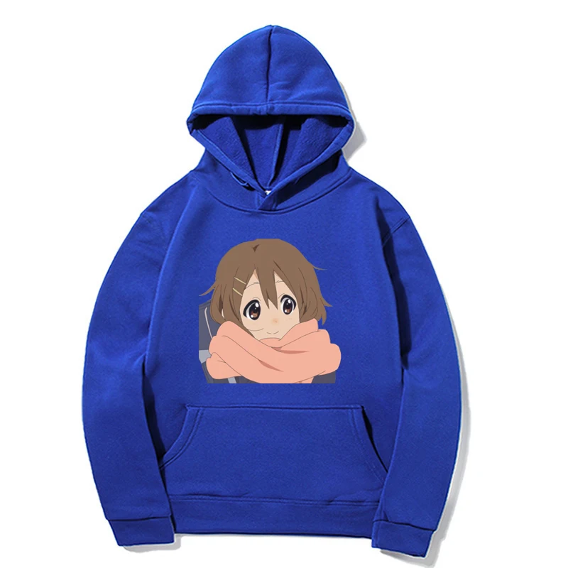 Худи yui hirasawa осенне-зимний Свитшот унисекс мужская и женская повседневная