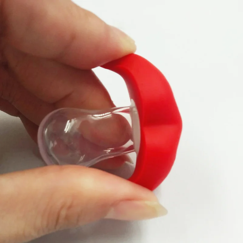 Детская соска красный поцелуй губы пустышка забавные силиконовые детские соски