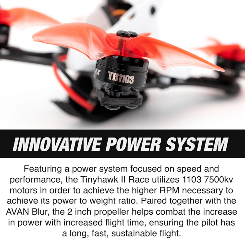 EMAX Tinyhawk II гоночный бесщеточный Дрон 90 мм FPV с камерой 700TVL RunCam Nano2 Максимальная