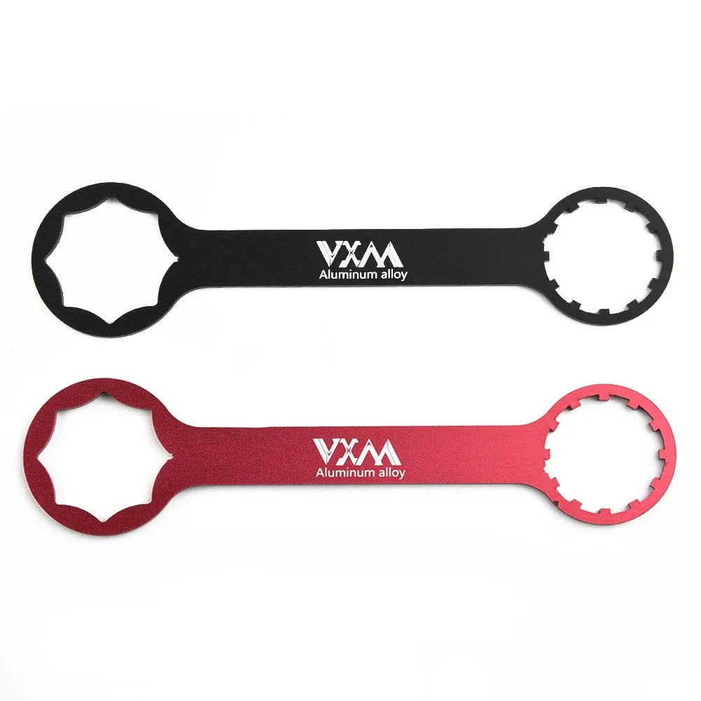 

Bicycle Fork Cover Disassembly Wrench Aluminum Alloy MTB Bike Spanner For SR Suntour XCR/RST/XCM Durable Bicycle Repair Tools