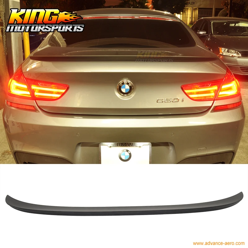 Подходит для 12 17 BMW F13 M6 M Тип спойлер на багажник матовый черный окрашенный ABS Global