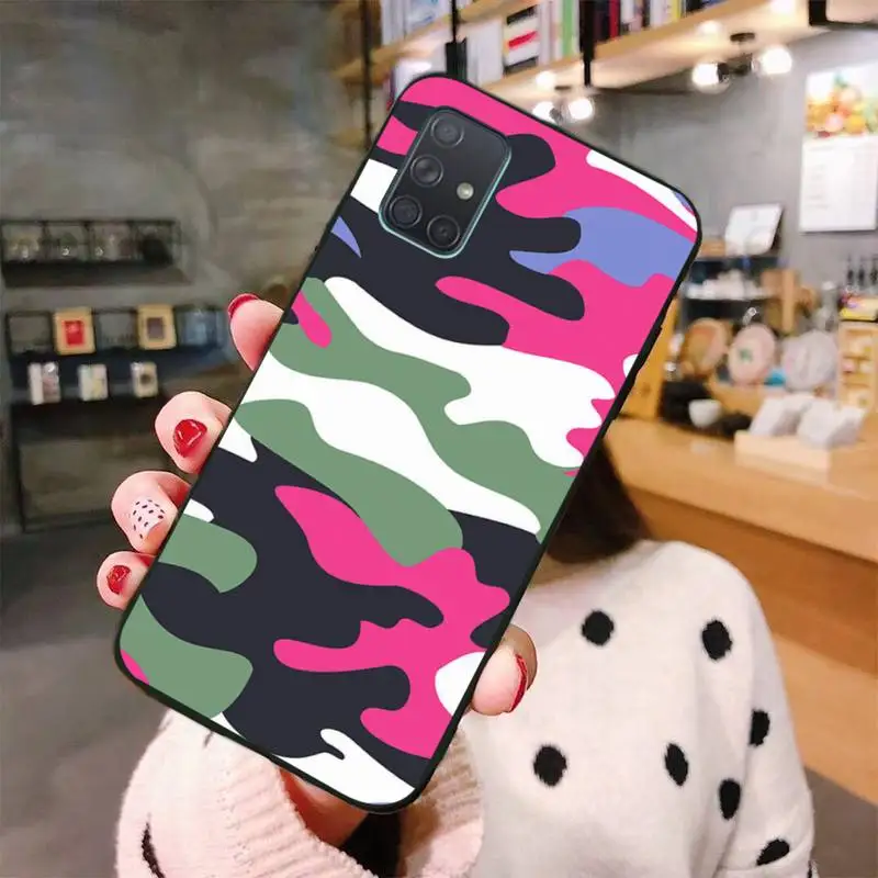 Чехол Камуфляжный военный для телефона Samsung Galaxy A52 A21S A02S A12 A31 A81 A30 A32 A50 A80 A71 A51 |