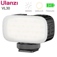 ulanzi vl30 vl28 5500k mini led video light rechargable gopro light mod camera light for gopro 10 9 8 iphone 13 pro max 12 x max