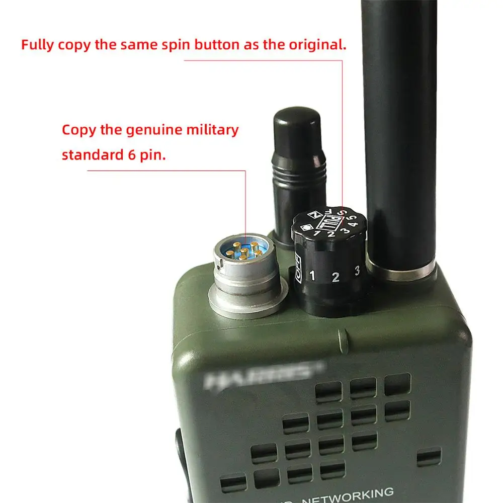 AN/PRC-152 Tactical Harris Military Radio Comunicador Case Model Dummy PRC 152 ，no function