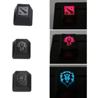 Механическая клавиатура с подсветкой, игровые кнопки World Of Warcraft, DOTA, милосердия, ABS, светопередасветильник аксессуары для игроков