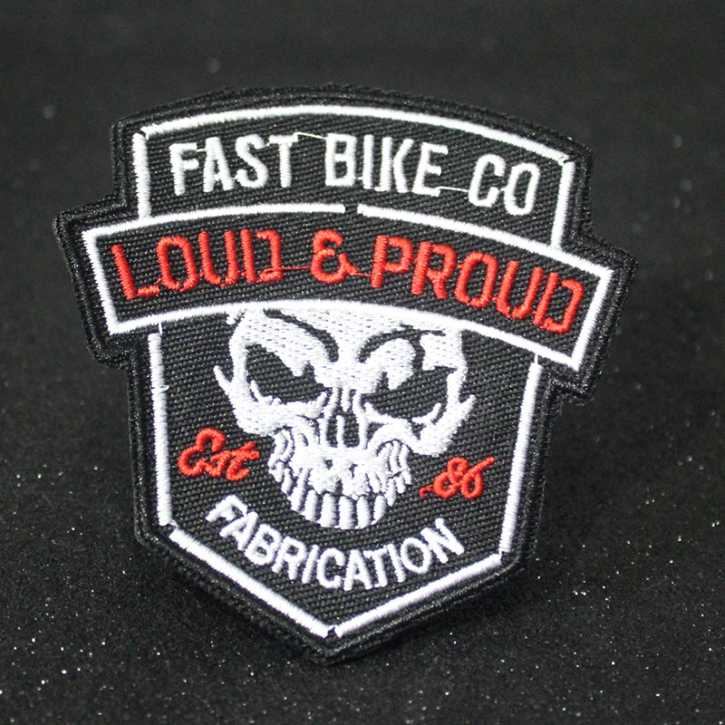 Нашивки зомби Хантер патчи для одежды с утюгом вышитые нашивки байкерские Значки