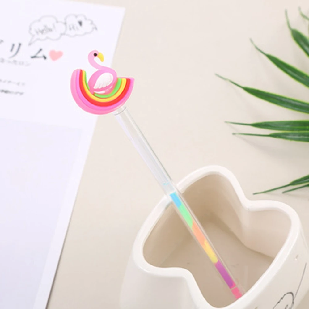 24 шт. креативные канцелярские товары цветная гелевая ручка для студентов милая