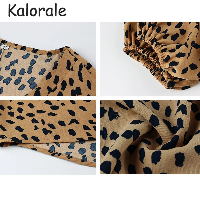 

Plus Size Tops for Women Autumn 2020 Long Sleeve Spot Printed Shirts Casual Loose V Neck Women Tops and Blouses Female Clothes