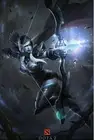 DOTA 2 защита презервативов популярная игра художественная пленка печать Шелковый плакат домашний Настенный декор 24x36 дюймов