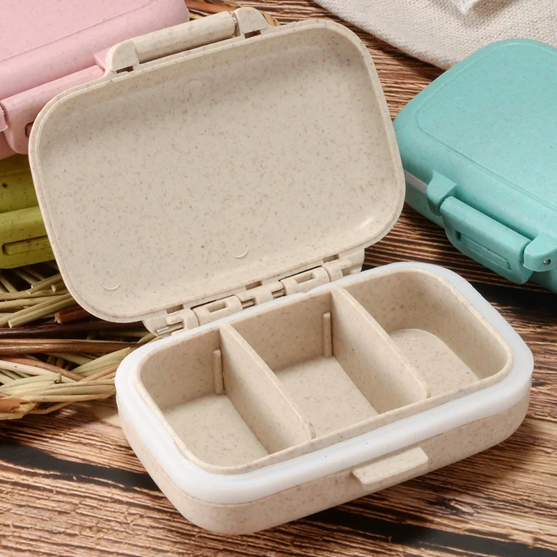 

Portable Multipurpose Mini Storage Box Colorful Plastic Container Home Organizer Box Sealed Waterproof Travel Soap Box with Lid