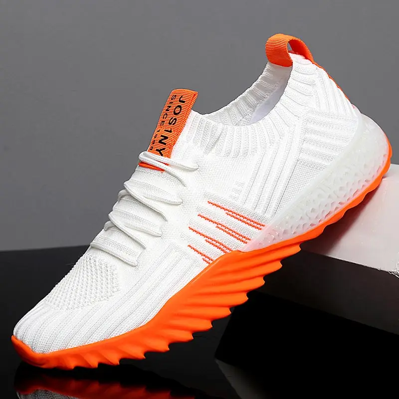 Oversize Breathable Net Women's Summer Shoes Sport Size 35 White Sneakers Womens Sports Men Running Ladies Gym D-436 | Спорт и