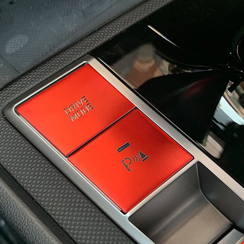 4 шт. Шестерни позиции Кнопка Ручного Тормоза декоративная накладка для Elantra 2021