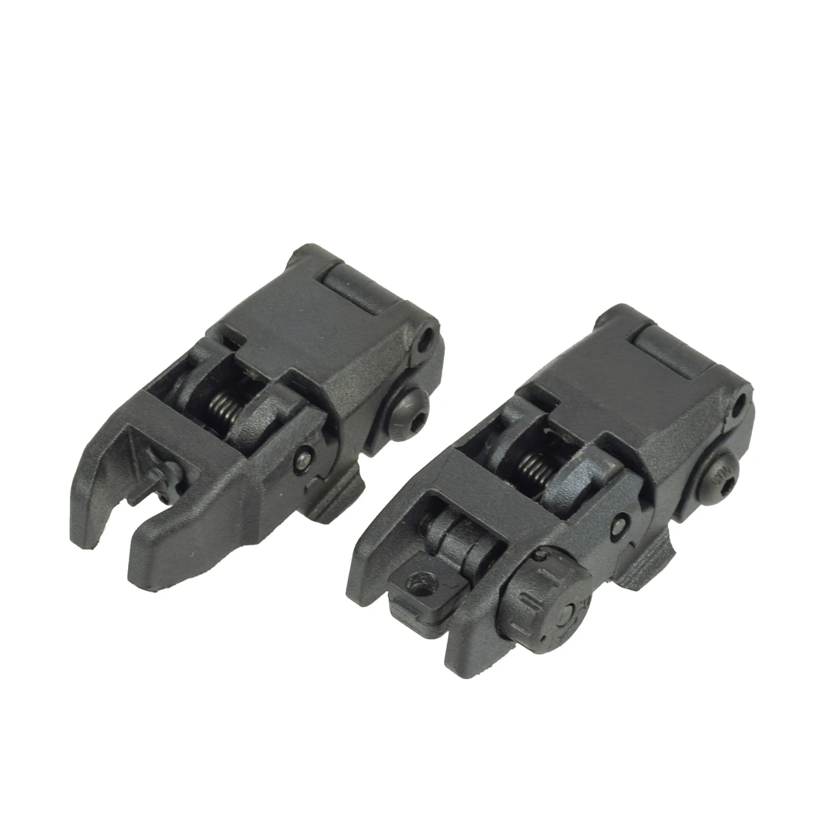 AR15 тактический откидной передний задний прицел набор полимерный складной