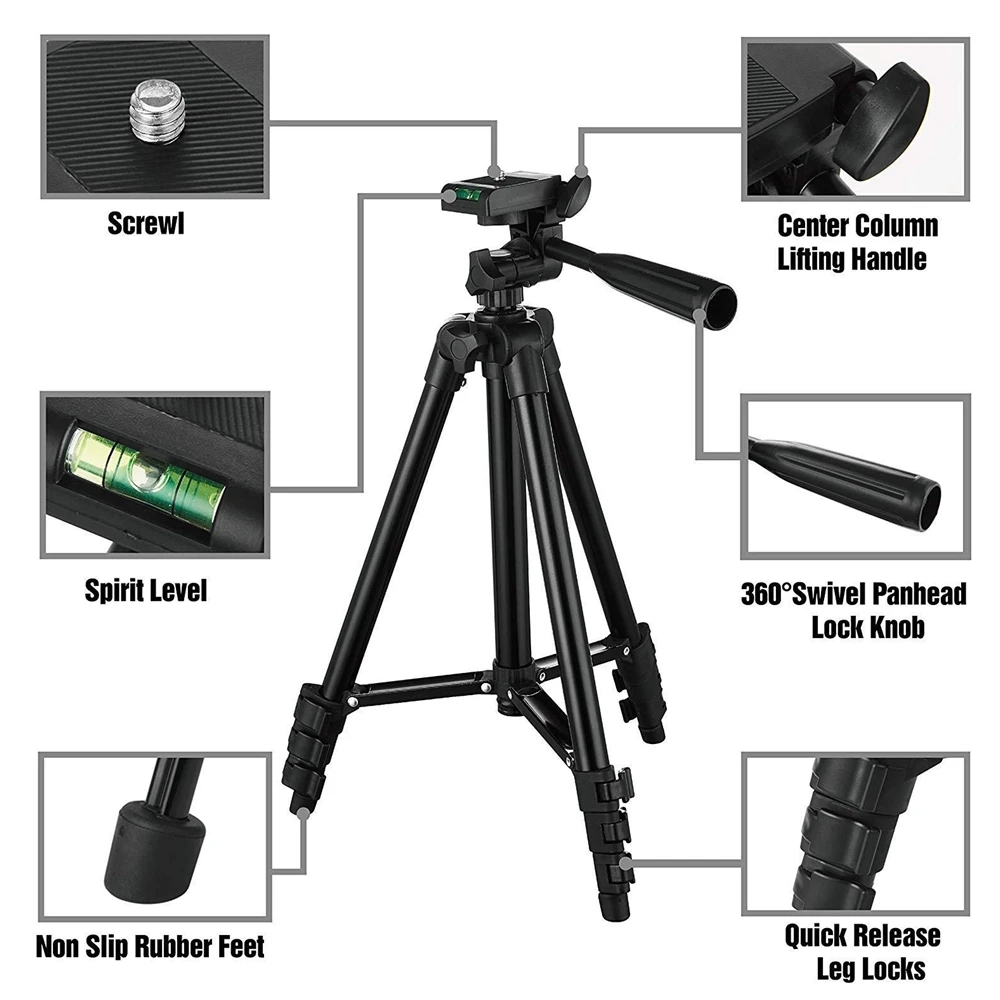 Кольцевая лампа для селфи светодиодный кольцевой светильник кольцо штатива