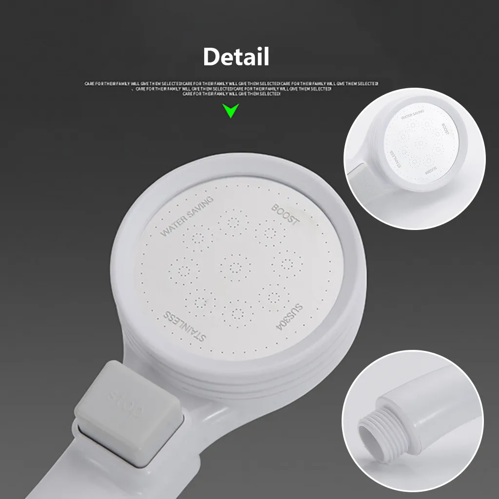 Спринклер высокого давления с одной кнопкой насадка для душа перезаряженным