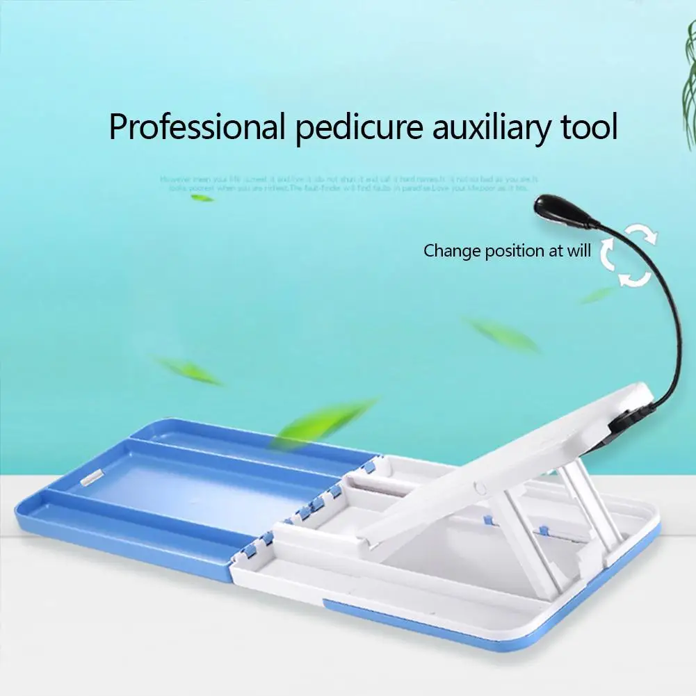Для педикюра для пожилых ног Led складная ногтей на батарейках экономия