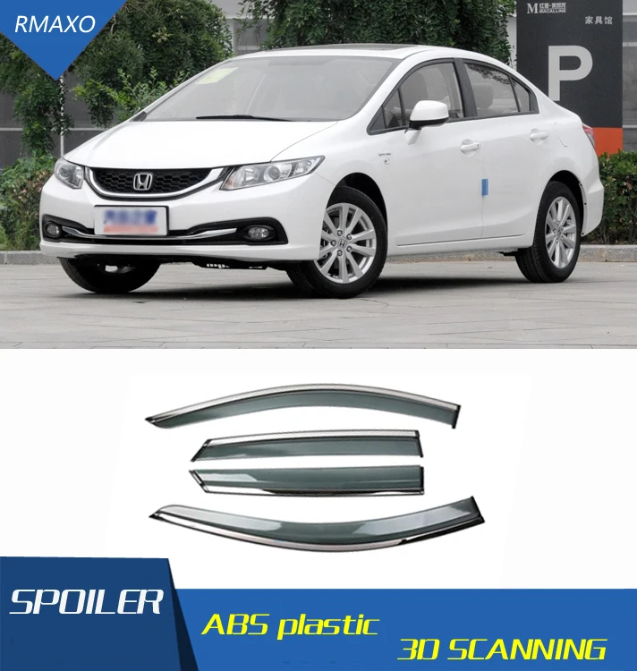 Защитный козырек от солнца и дождя для Honda civic автоаксессуары 4 шт./компл. 2012-2014 |