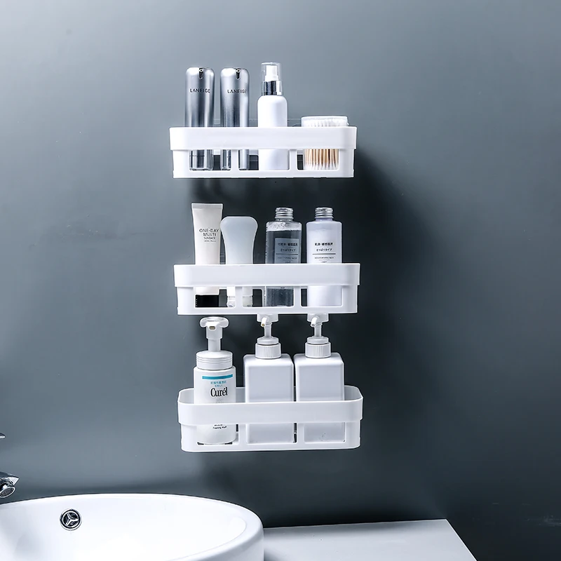 Полка для хранения и стойка ванной комнаты Водонепроницаемая плавающая полка