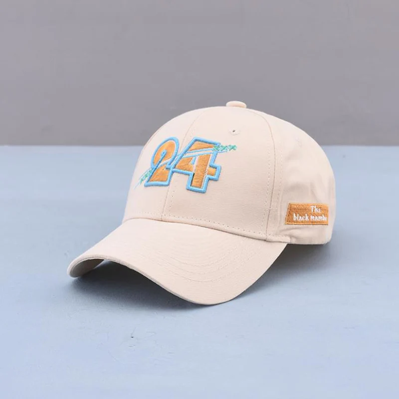

Doitbest Children Baseball Cap summer Hip Hop 24 digital embroidery kids sun Hats Boys Girls Caps child snapback Hat gorras