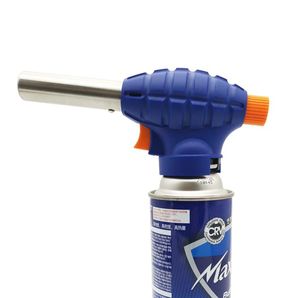 

Welding Flame Gun Nozzle BBQ Cooking Camping Gas Torch Ignition Flamethrower Outdoor Heating Butane Burner Parts