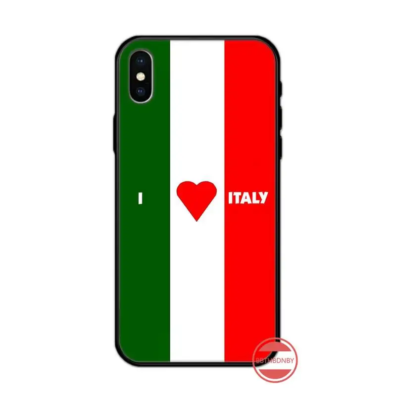 

Italy flag fashion pattern Art luxury protective Phone Case cover for iPhone 11 12 pro XS MAX 8 7 6 6S Plus X 5S SE 2020 XR