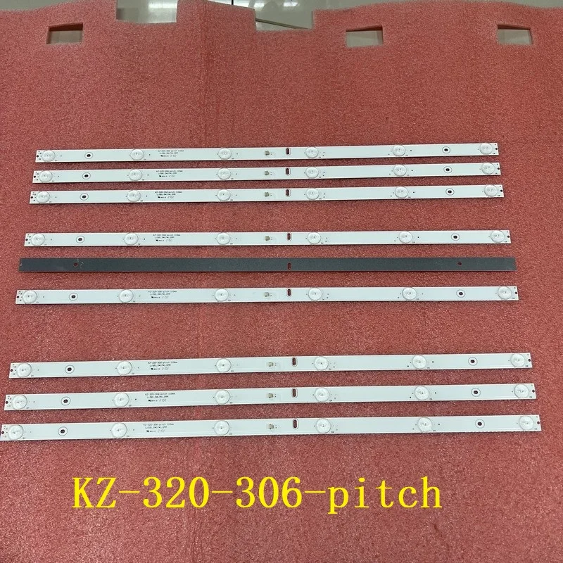 15 шт./лот светодиодная подсветка для HISENSE LHD32D33TUK JHD315GH-E52 MBL-32035D306KZA-V1-115MM KZ-320-306-pitch