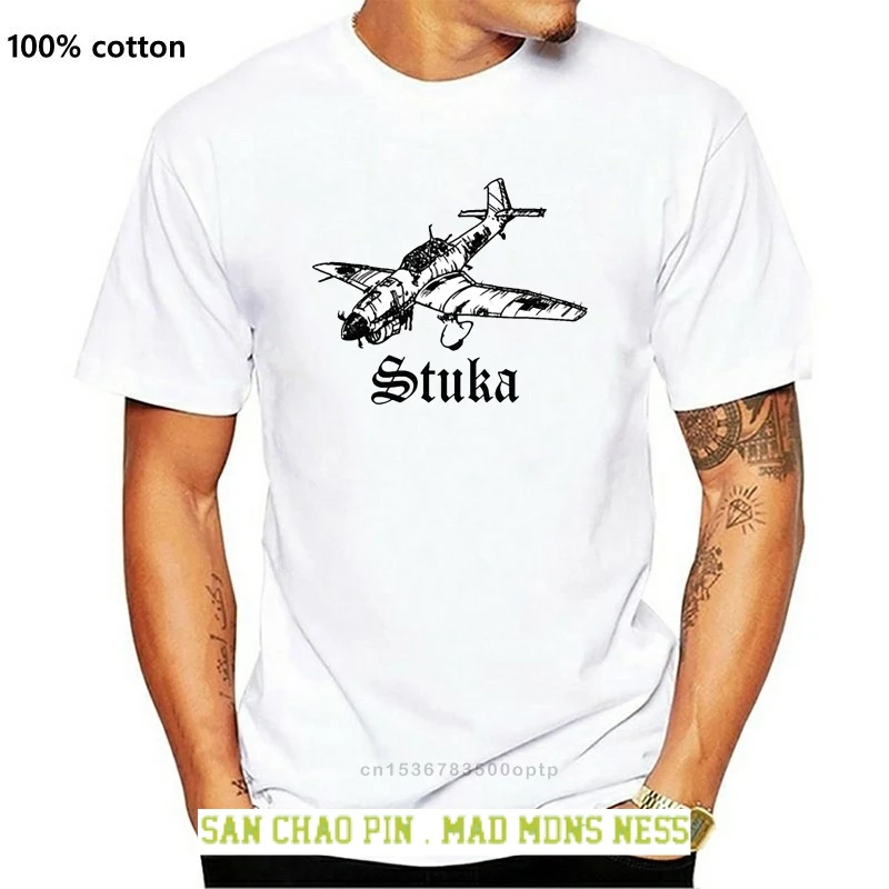 

Мужская крутая футболка 2019, футболка Stuka Ju 87 Sturzkampfbomber Luftwaffe Ostfront Wh танцеуг, летняя футболка