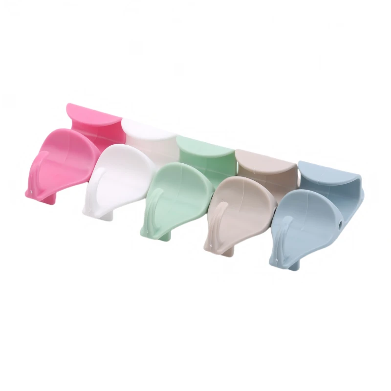 Набор липких крючков пластиковый для клейкой ленты держатель губки настенный