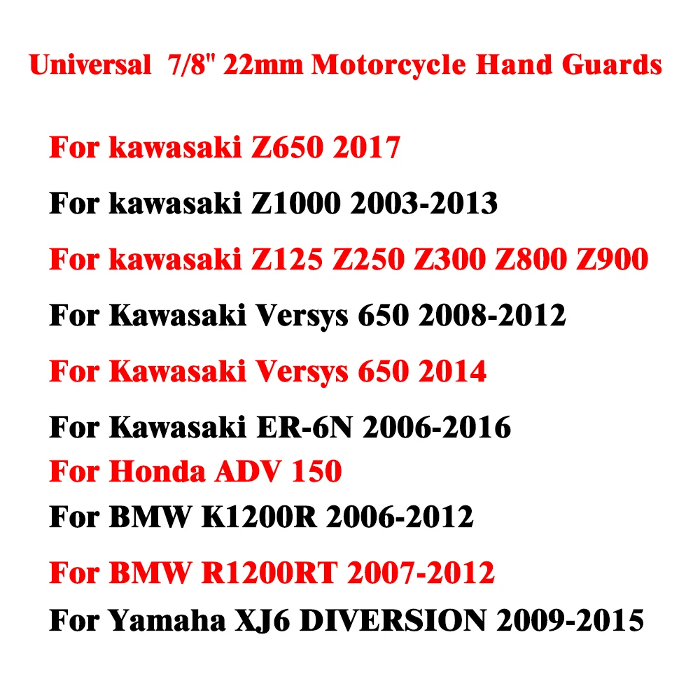 Для ADV150 Versys R1200R K1200R XJ6 ER6N Z1000 подходит для большинства универсальные